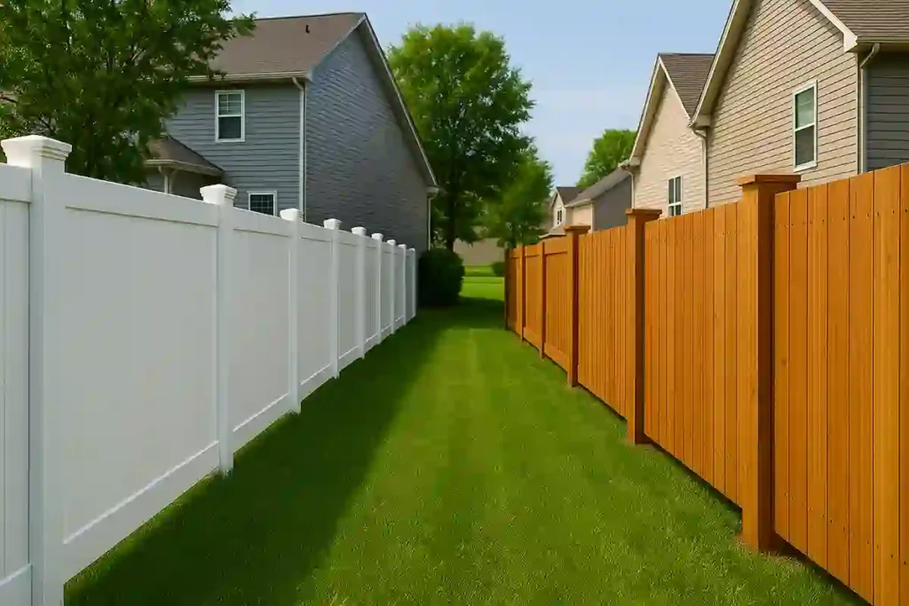 vinyl vs wood fencing twin falls