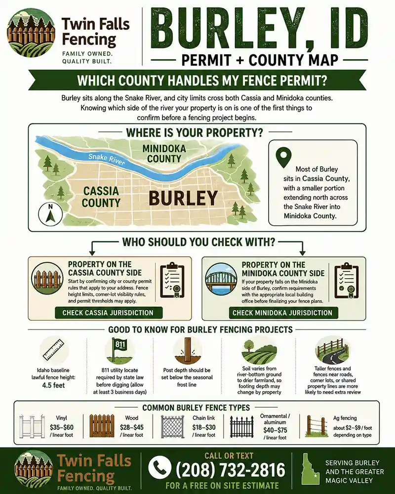 burley fencing permits